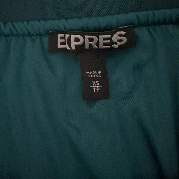 Express Floral Pleated Midi Skirt XS - Picture 3 of 4